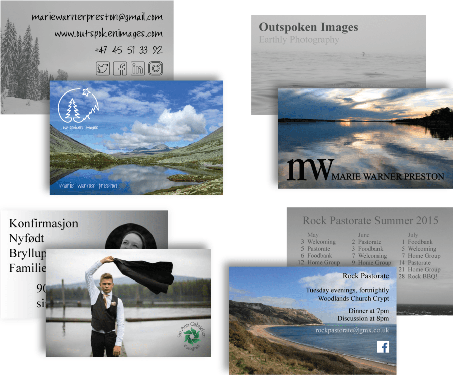 International business cards