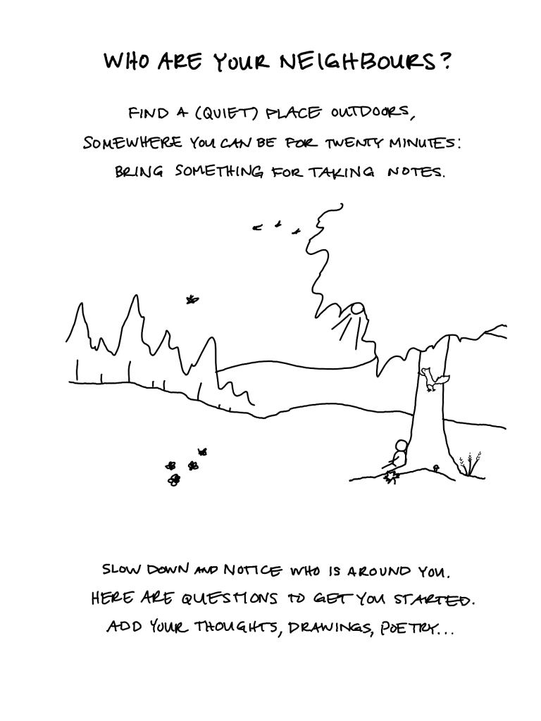 Zine neighbour page 1